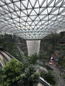 waterfall jewel airport singapore